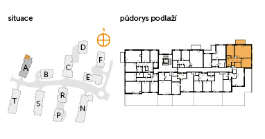 Apartment 3+kk, 1. floor, balcony
