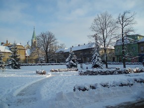 In front of the Castle - Winter