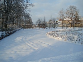 Zámecký park – zima