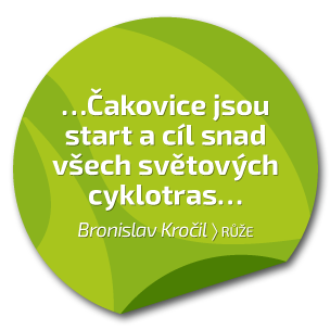 Čakovice jsou start a cíl